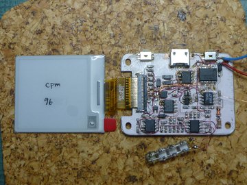 GeigerWatch, a Sensitiv Radiation Detector Watch